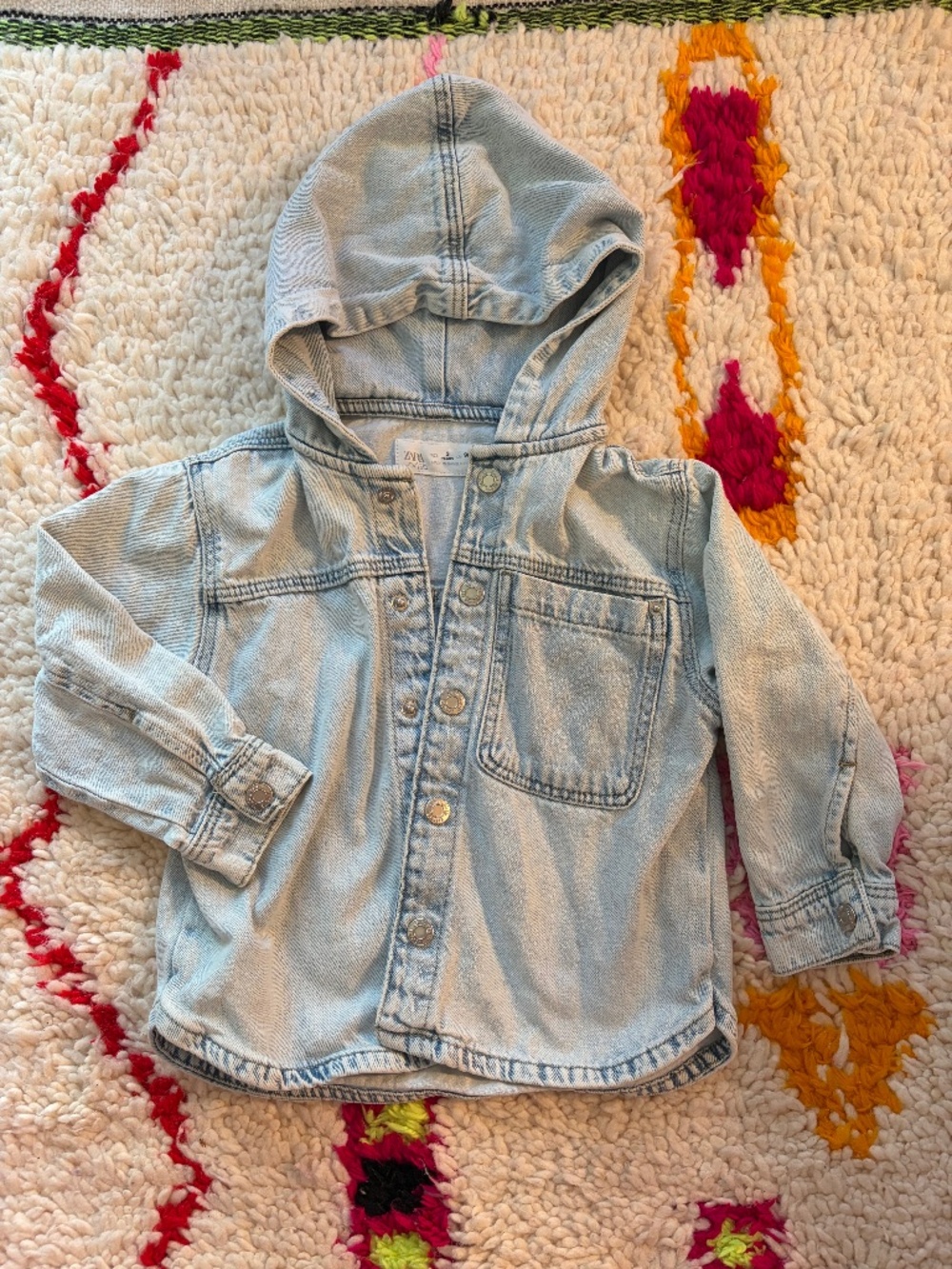 ZARA - Jean Jacket w/Snaps - 3T